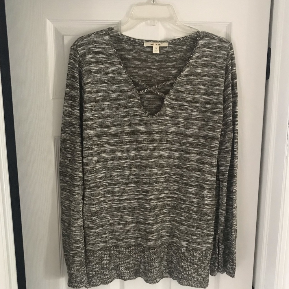 Heather Green Lightweight Sweater!